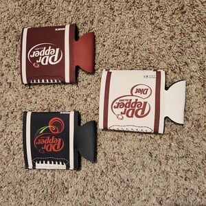 3 Dr. Pepper koozies